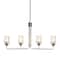 Hello Honey® Robert Stevenson Lighting Holden Metal & Glass 4-Light Linear Chandelier